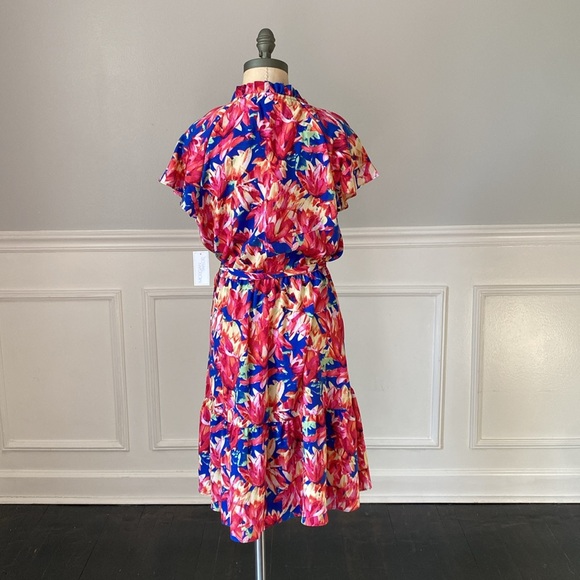 Morgan Taylor Floral Print Dress - Picture 4 of 8